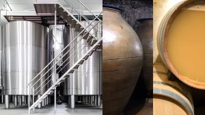 שלושה כלי יישון ותסיסה